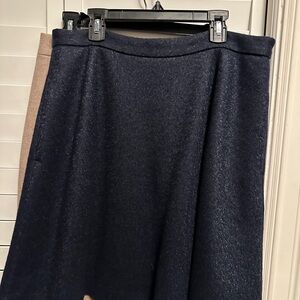 Chic Navy A-Line Women's Skirt